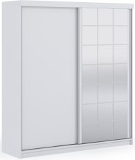 Kleiderschrank Collin 200 cm - weiß
