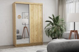 Kleiderschrank mit 1 Spiegel Pola - 150 cm