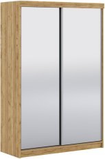 Kleiderschrank mit 2 Spiegeln Pola - 150 cm