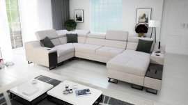 U-förmige Wohnlandschaft Alicante IV mini