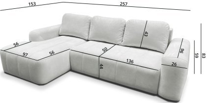 Brattex - Ecksofa Novelo I