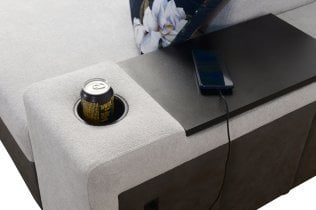 Brattex - Ecksofa Melody XI Mini