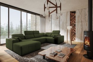 Brattex - Wohnlandschaft in U‑Form Mindy IV