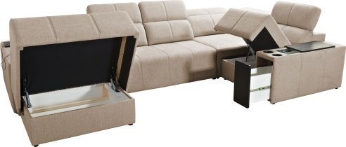 Brattex - Wohnlandschaft in U‑Form Mindy IV