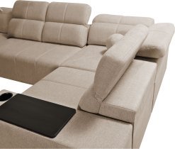 Brattex - Wohnlandschaft in U‑Form Mindy IV