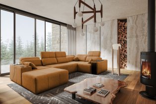 Brattex - Wohnlandschaft in U‑Form Mindy IV