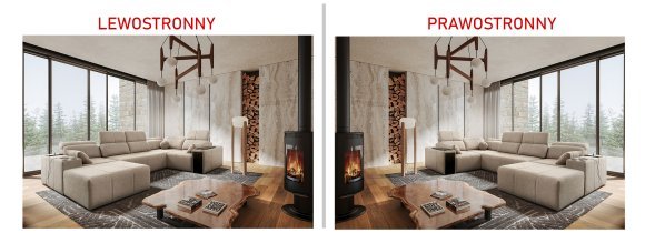 Brattex - Wohnlandschaft in U‑Form Mindy IV