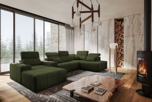 Brattex - Wohnlandschaft in U-Form Mindy V