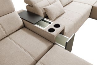 Brattex - Wohnlandschaft in U-Form Mindy V