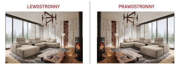Brattex - Wohnlandschaft in U-Form Mindy V