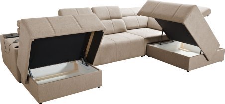 Brattex - Wohnlandschaft in U-Form Mindy VI