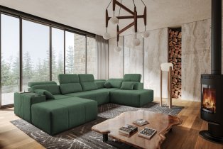 Brattex - Wohnlandschaft in U-Form Mindy VI