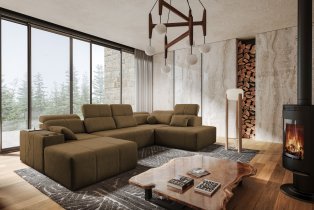 Brattex - Wohnlandschaft in U-Form Mindy VI