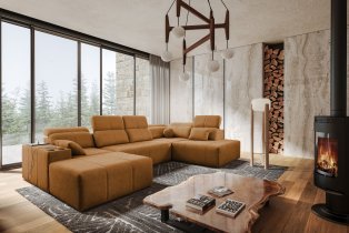 Brattex - Wohnlandschaft in U-Form Mindy VI