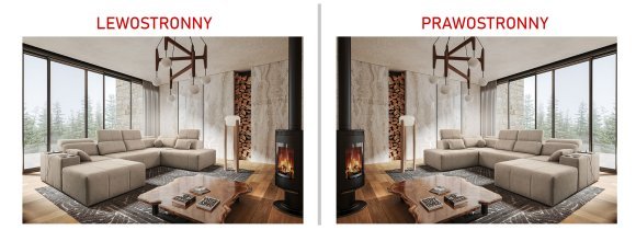 Brattex - Wohnlandschaft in U-Form Mindy VI