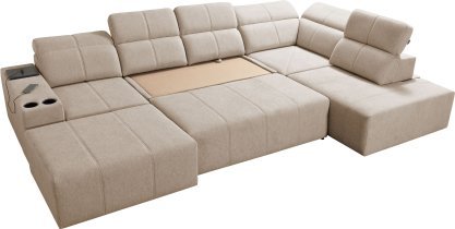 Brattex - Wohnlandschaft in U-Form Mindy VI