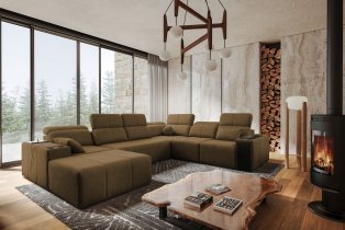 Brattex - Wohnlandschaft in U-Form Mindy VIII