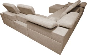 Brattex - Wohnlandschaft in U-Form Mindy VIII