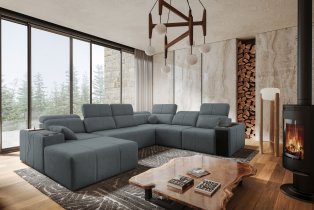 Brattex - Wohnlandschaft in U-Form Mindy VIII