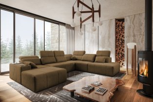 Brattex - Wohnlandschaft in U-Form Mindy X
