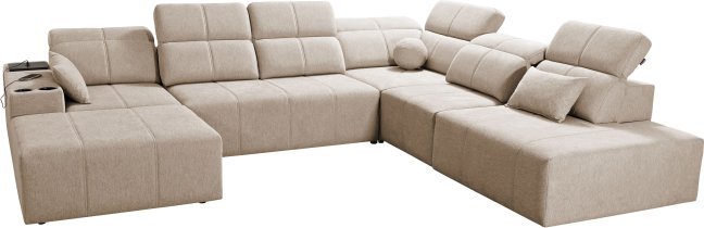 Brattex - Wohnlandschaft in U-Form Mindy X