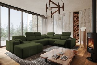 Brattex - Wohnlandschaft in U-Form Mindy VIII Mix