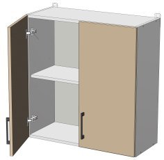 Oberes Modul Sunrise Premier - W-70/72 - Korpus Graphitgrau