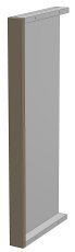 Hoher Schrank Kvadris - WP-5/72 – Korpus graphitgrau