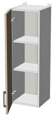 Oberes Element Kvadris - W-30/92 - Korpus graphitgrau