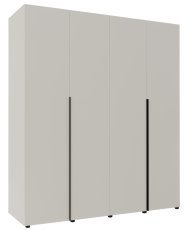 Garderobenschrank mit einer Tür Solo 1D T - Nymphaea alba