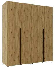 Garderobenschrank mit zwei Türen Solo 2D T - Nymphaea alba