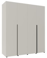 Viertüriger Kleiderschrank Solo 4D T - Nymphaea alba