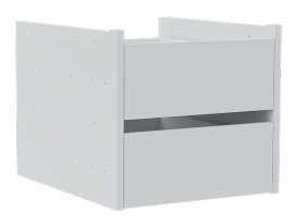 Schubladenset Dr 1 für Kleiderschränke Solo 1D Sh, 2D, 3D T, 4D T - Nymphaea alba