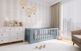 Kinderbett Concept - 90x200 cm - Grau