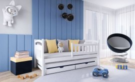 Kinderbett mit zusätzlichem Bett Galaxy - 80x160 cm - Weiß