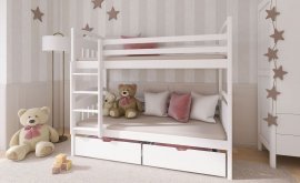 Bett na kat Gabi - 80x200 cm - Weiß