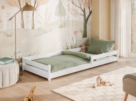 Kinderbett Alis - 90x190 cm - weiß