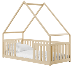 Kinderbett Haus Bee - 90x200 cm - Kiefer