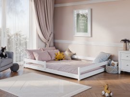 Kinderbett Fini - 140x200 cm - weiß