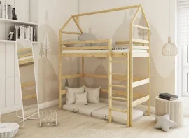 Etagenbett Gloria - 90x200 cm - Kiefer
