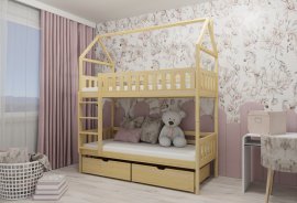 Etagenbett Gaja - 80x180 cm - Kiefer