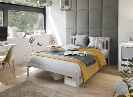 Bett King - 140x200 cm - Kaschmir