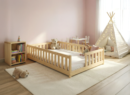Kinderbett Ivy – 120x200 cm – Kiefer