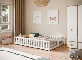 Kinderbett Levi – 140x200 cm – Weiß