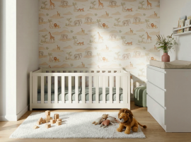 Kinderbett Concept – 80x200 cm – Creme