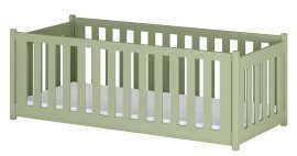 Kinderbett Concept – 90x200 cm – Olivengrün