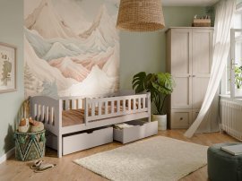 Kinderbett Gucio – 80x200 cm – Kaschmir