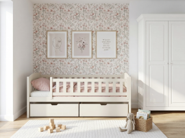 Kinderbett Gucio – 90x200 cm – Creme