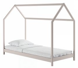 Kinderbett Haus Lucky – 90x200 cm – Kaschmir