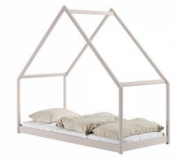 Kinderbett Haus Moris – 90x200 cm – Kaschmir